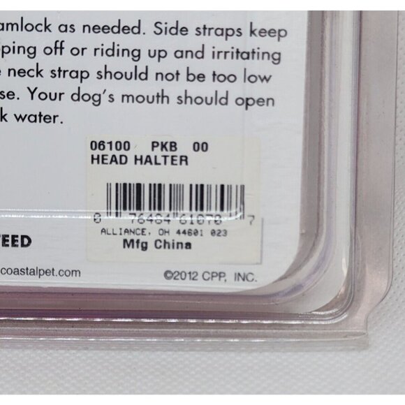 Walk' N Train Extra Small Pink Dog Head Halter 2012 | Gentle Leader Headcollar - Picture 15 of 15